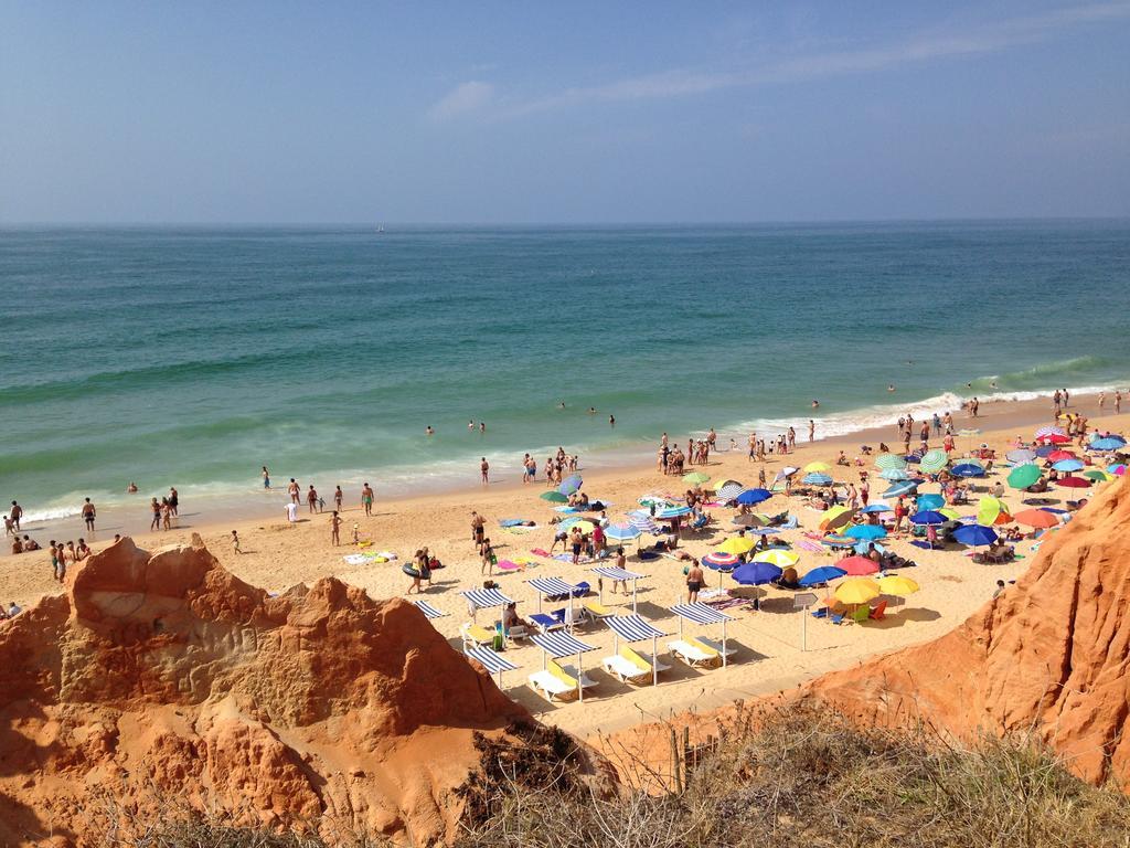 Albufeira Falesia Beach Apartment Bagian luar foto