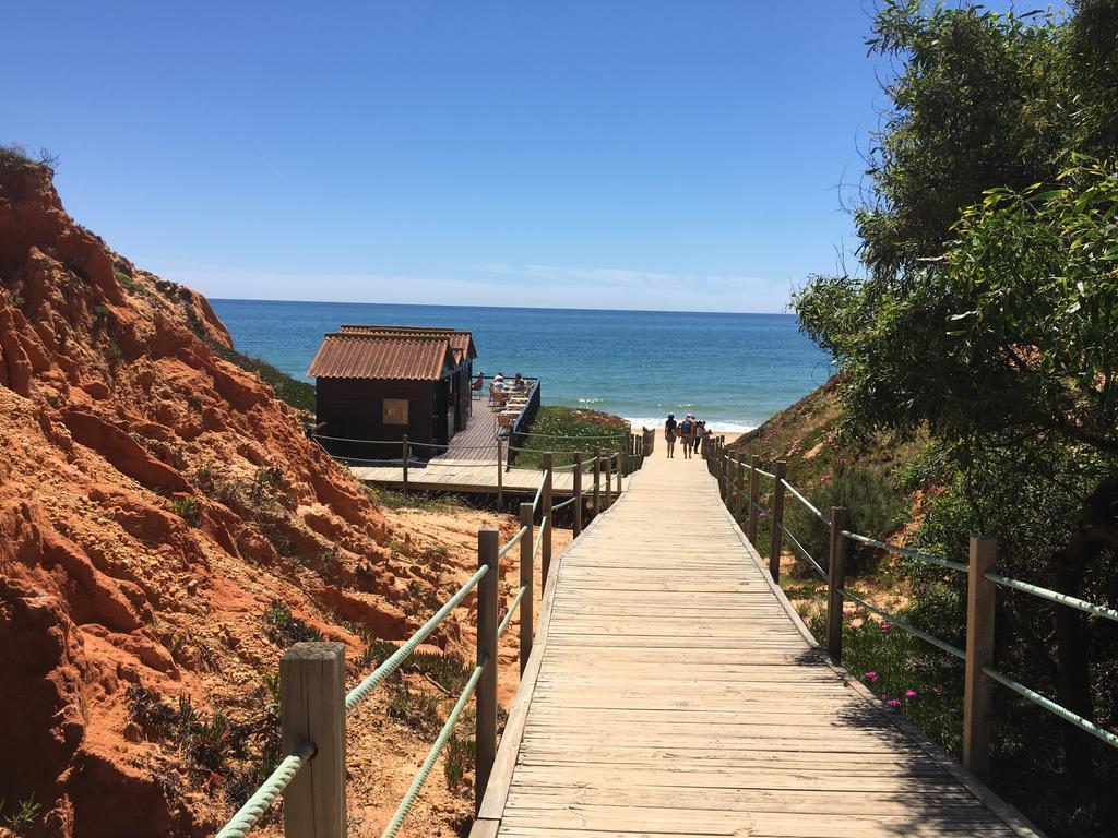 Albufeira Falesia Beach Apartment Bagian luar foto