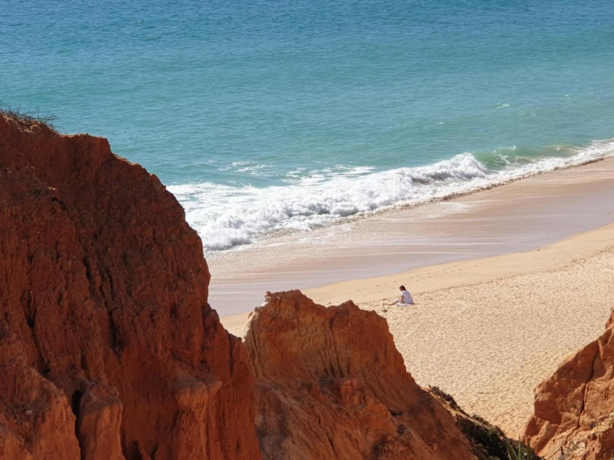 Albufeira Falesia Beach Apartment Bagian luar foto